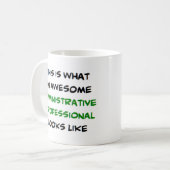 administrativ beruflich, phantastisch kaffeetasse (Vorderseite Links)