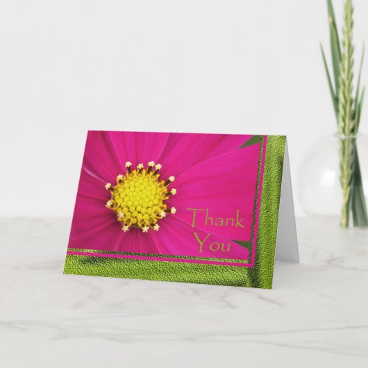 Administrative Beruflich Day Card — Kosmos Dankeskarte (Vorderseite)