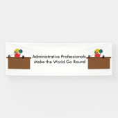 Administrative Beruflich World (Blonde) Banner (Horizontal)