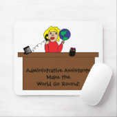 Administrative Beruflich World Mousepad (Mit Mouse)