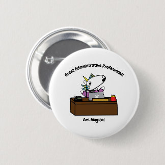 Administrative Berufliche Einhornpersonalisierung Button