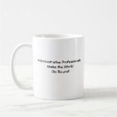 Administrative Berufliche Welt personalisieren Kaffeetasse (Links)
