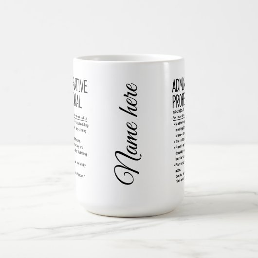 Administrative professional kaffeetasse (Mittel)