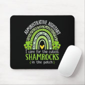 Administrativer Sofortiger St. Patrick's Day Schul Mousepad (Mit Mouse)