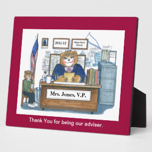 Administrator Award oder Recognition Plaque Fotoplatte