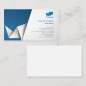 Administrator Business Card Origami Falten Visitenkarte (Vorne/Hinten)