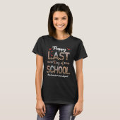 Administrator Happy Last Day School Leopard T-Shirt (Vorne ganz)