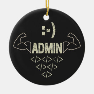 Administrator IT Sysadmin Informatiker Keramik Ornament