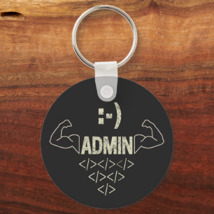 Administrator IT Sysadmin Informatiker Schlüsselanhänger