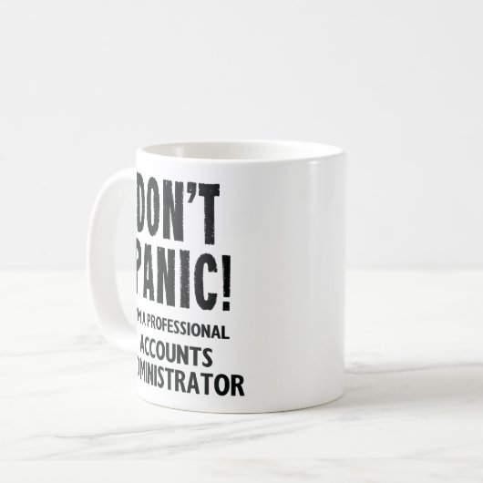 Administrator Kaffeetasse (Vorderseite Links)