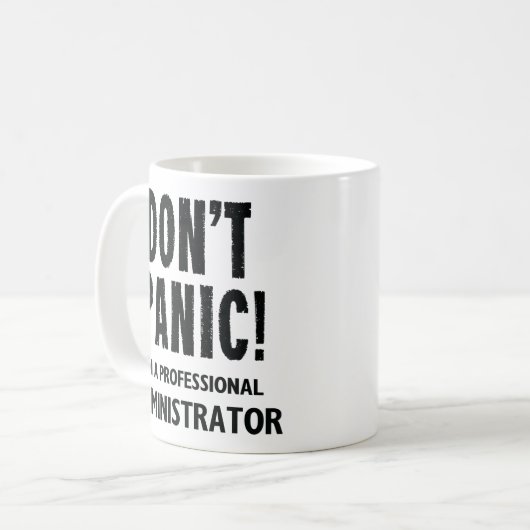 Administrator Kaffeetasse (Vorderseite Links)