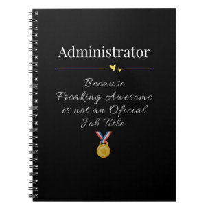 Administrator Notizblock
