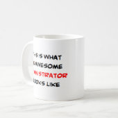 Administrator, phantastisch kaffeetasse (Vorderseite Links)