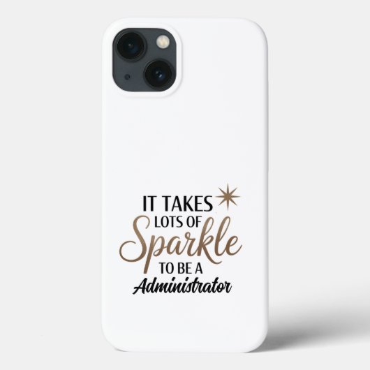 Administrator Sparkle Case-Mate iPhone Hülle (Rückseite)