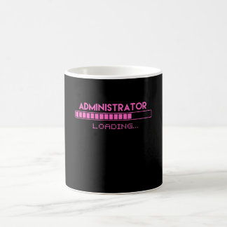 Administratorbelastung Kaffeetasse