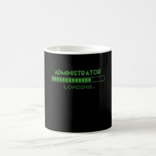 Administratorbelastung Kaffeetasse (Mittel)