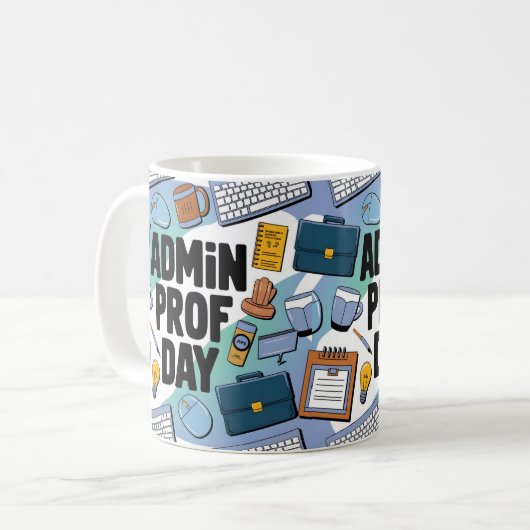 Administratoren: Das Backbone des Büros Kaffeetasse (Vorderseite Links)