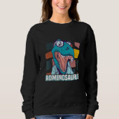 Adminosaurus Code Coding Tech Software-Entwickler  Sweatshirt (Vorderseite)
