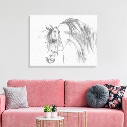 Admirable Arabian Leinwanddruck (Insitu (Wohnzimmer))