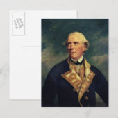 Admiral Barrington Postkarte (Vorne/Hinten)