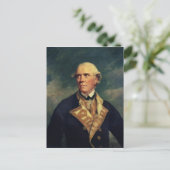 Admiral Barrington Postkarte (Stehend Vorderseite)
