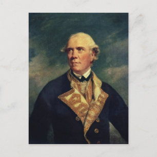 Admiral Barrington Postkarte