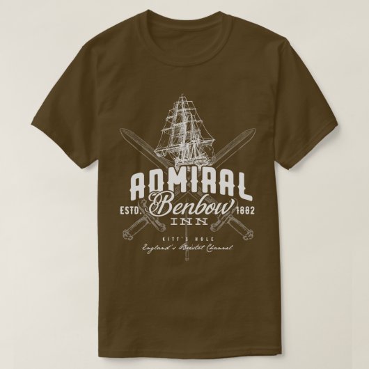 Admiral Benbow Inn T-Shirt (Design vorne)