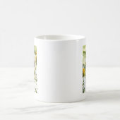 Admiral Butterfly auf Blume Kaffeetasse (Mittel)