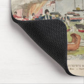 Admiral Cockburn Burning und Plündern Mousepad (Ecke)
