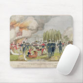 Admiral Cockburn Burning und Plündern Mousepad (Mit Mouse)