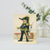 Admiral der Royal Navy Postkarte (Stehend Vorderseite)