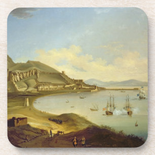 Admiral des blauen Geschwaders, das bei Gibraltar Getränkeuntersetzer