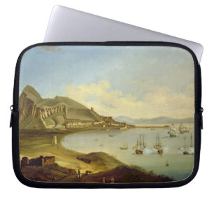 Admiral des blauen Geschwaders, das bei Gibraltar Laptopschutzhülle