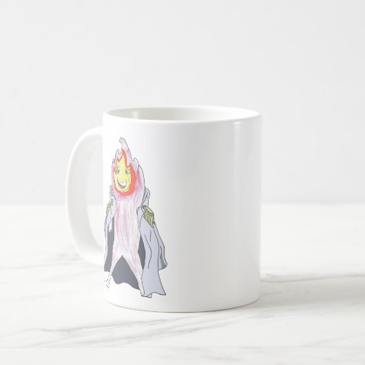 Admiral Fire Kaffeetasse (Vorderseite Links)