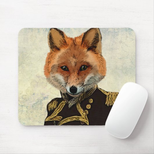 Admiral Fox Full 2 Mousepad (Mit Mouse)