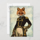 Admiral Fox Full 2 Postkarte (Vorne/Hinten)
