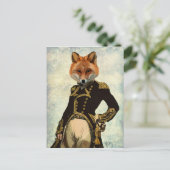 Admiral Fox Full 2 Postkarte (Stehend Vorderseite)