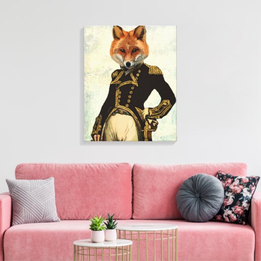 Admiral Fox Full Leinwanddruck (Insitu (Wohnzimmer))