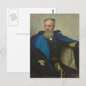 Admiral Geissler Postkarte (Vorne/Hinten)