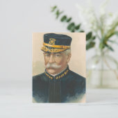 Admiral George Dewey Postkarte (Stehend Vorderseite)