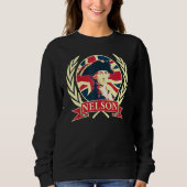 Admiral Horatio Nelson Britische Flaggenpropaganda Sweatshirt (Vorderseite)