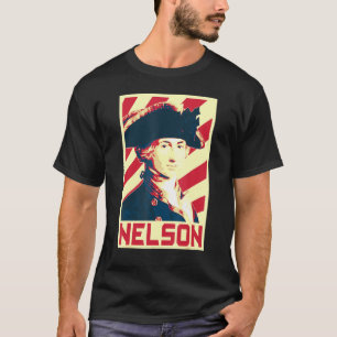 Admiral Horatio Nelson Britische Flaggenpropaganda T-Shirt