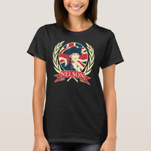 Admiral Horatio Nelson Britische Flaggenpropaganda T-Shirt
