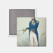 Admiral Horatio Nelson Magnet (Vorderseite/Rückseite)