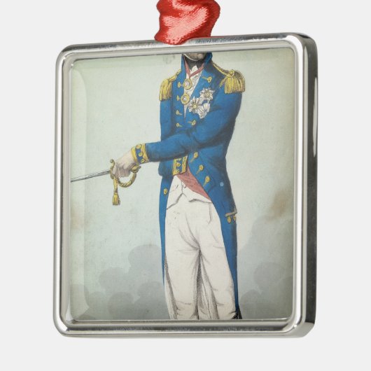 Admiral Horatio Nelson Ornament Aus Metall (Links)