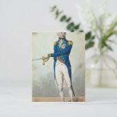 Admiral Horatio Nelson Postkarte (Stehend Vorderseite)