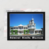 Admiral Nimitz Museum, Fredericksburg, Texas Postkarte (Vorne/Hinten)