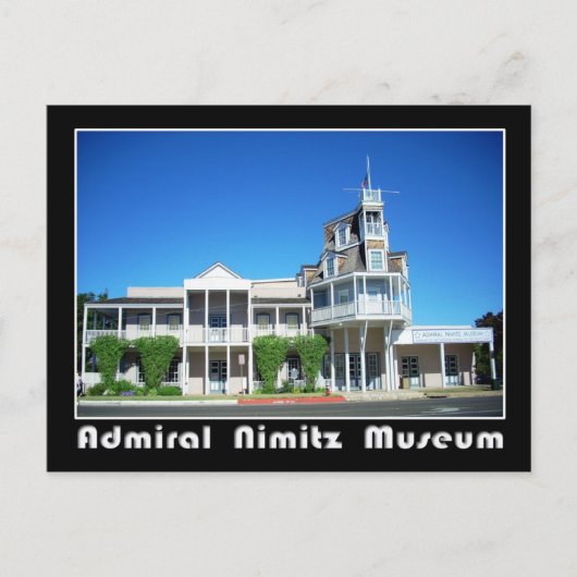 Admiral Nimitz Museum, Fredericksburg, Texas Postkarte (Vorderseite)