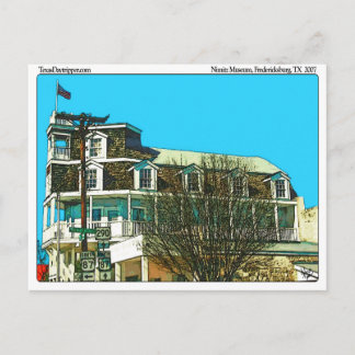 Admiral Nimitz Museum, Fredericksburg, TX Postkarte