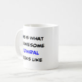 Admiral, phantastisch kaffeetasse (Vorderseite Links)